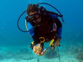 Arnie with a Scorpionfish IMG 3145